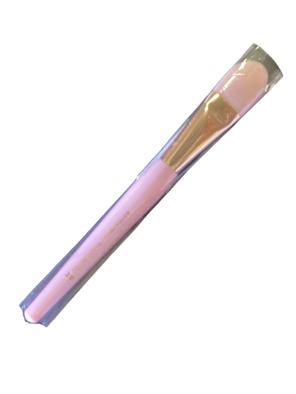 NEW Too Faced Pink Foundation / Concealer Brush